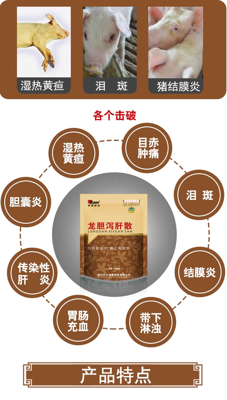 龙胆泻肝散1000g巴尔